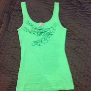 Green Pajama tank top