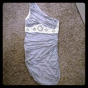 Bebe heather grey dress