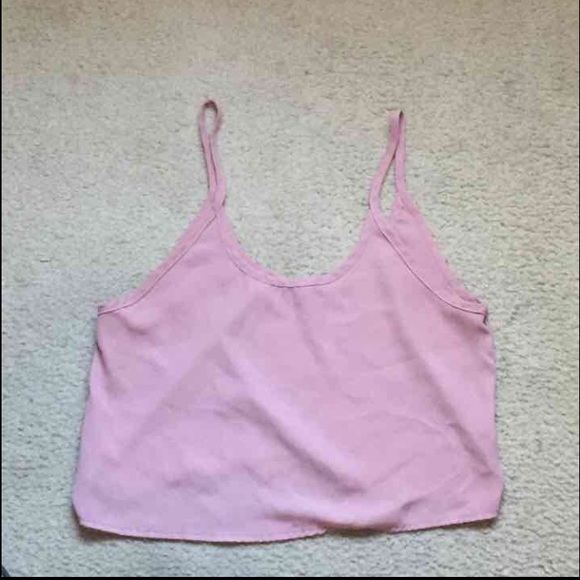 L.A. Hearts pink cami top