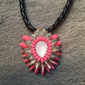 🌞Pink Statement Necklace