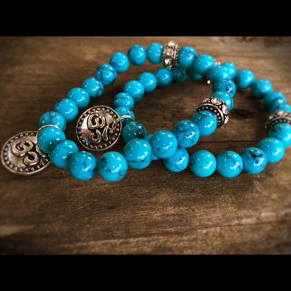 Om Charm bracelet