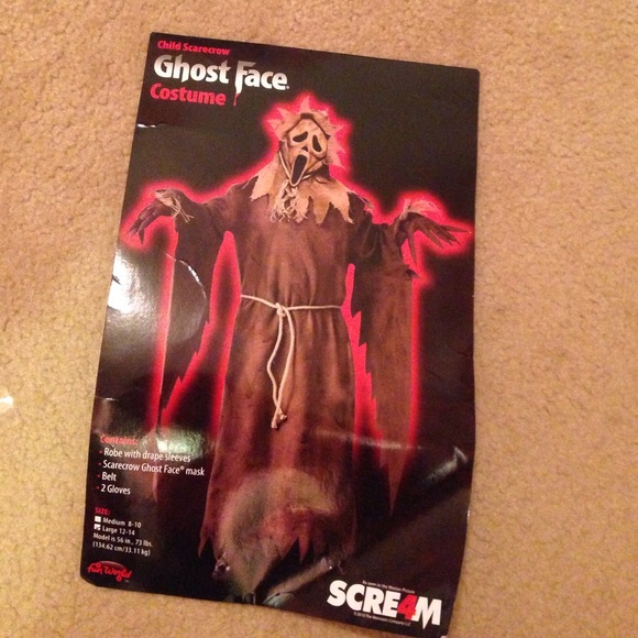 Scarecrow Ghost Face costume