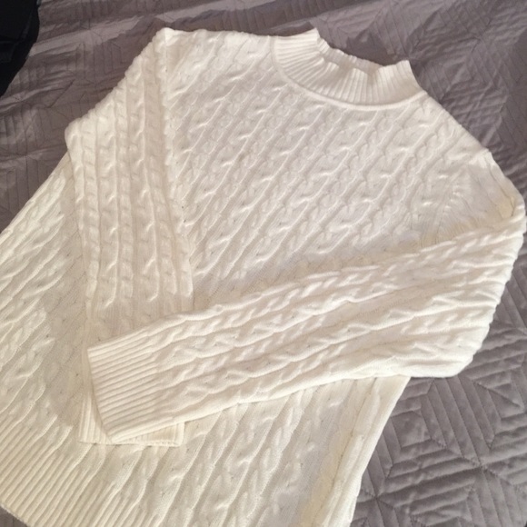 Croft & Borrow Cable-Knit Turtleneck Sweater - Picture 2 of 2