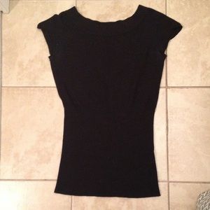 Black t-shirt sweater