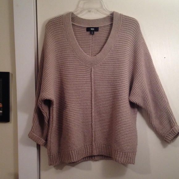 Tan sweater