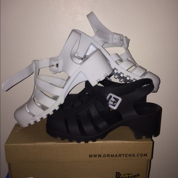 Black matte jelly shoes💖