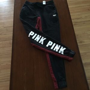 NWT PINK XS JOGGERS