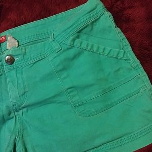 Mint shorts
