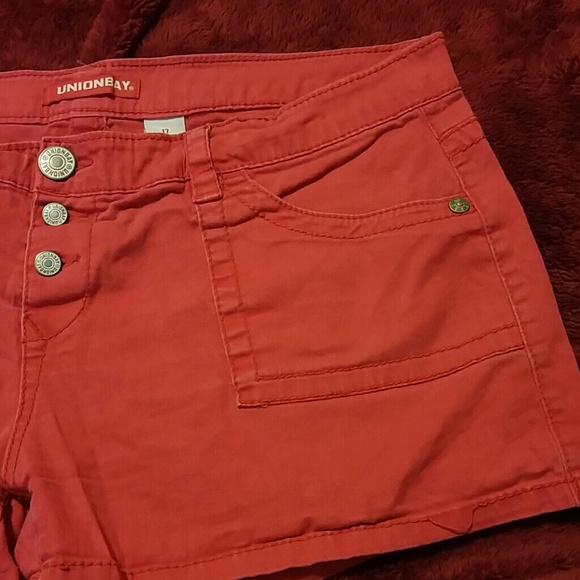 Red shorts