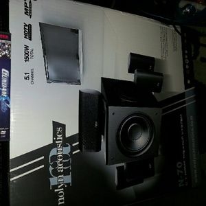 Nolan acoustic.   N70 5.1home theater system