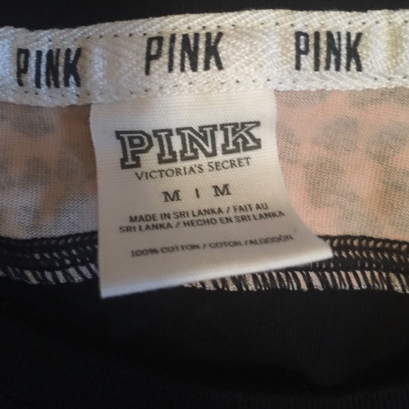 *SOLD* PINK Victoria's Secret cheetah variety crew - Picture 3 of 3