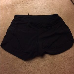 Lululemon speed shorts
