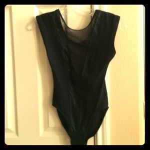 Black leotard. Perfect condition American apparel