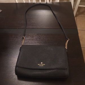Kate Spade black cross body purse