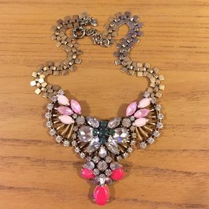 J Crew embellished necklace
