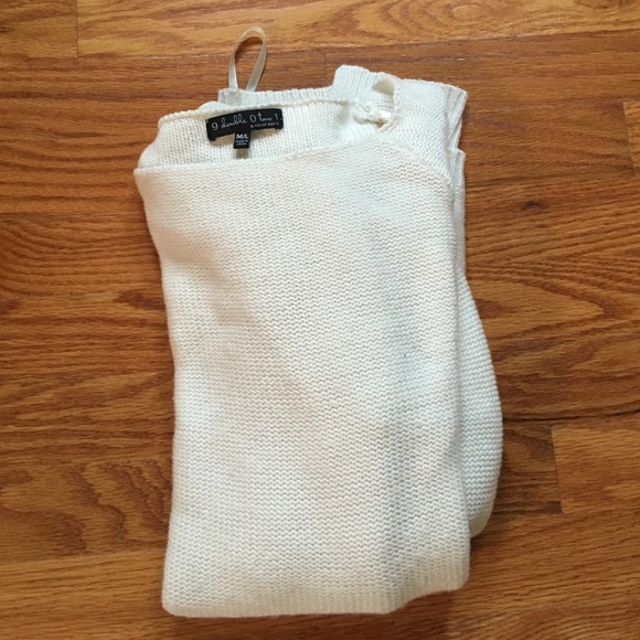 Cream sweater
