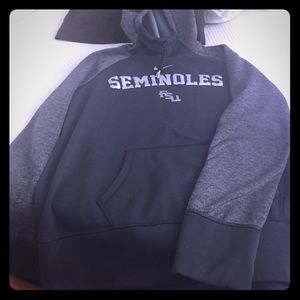 FSU Nike Fleece Sweatshirt with Hood