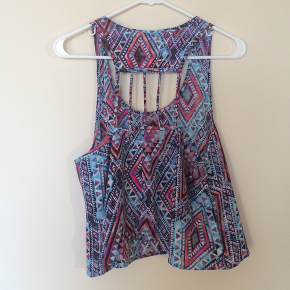 Colorful Geometric Pattern Tank - Picture 2 of 3