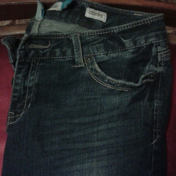 Aeropostale Hailey Skinny Flare Curvy Jeans