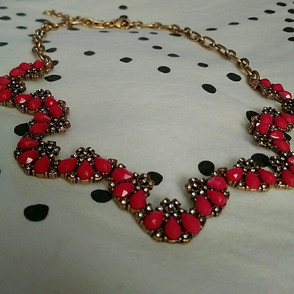 J.Crew Coral Necklace
