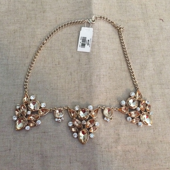 Bundled -Beautiful gold jeweled necklace