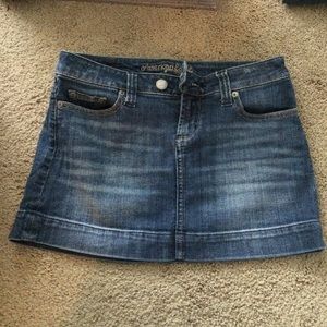 American Eagle jean skirt