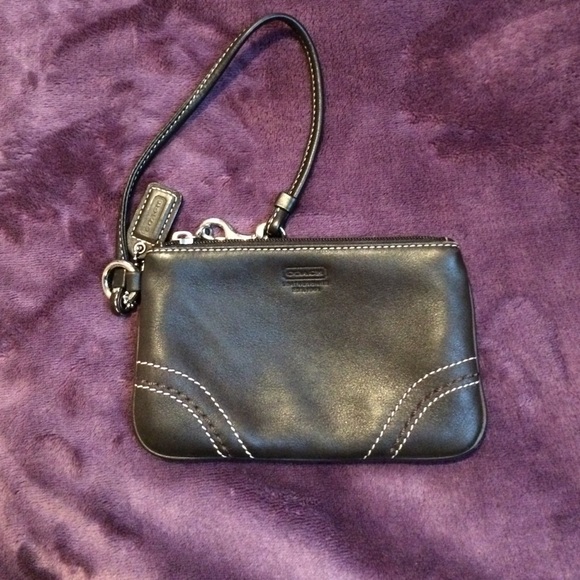Sold on Mercari-Brown Coach wristlet