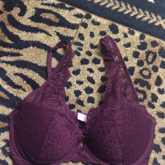 Pink lightly lined push up
