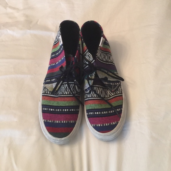 Vans Tribal Pattern Chukkas--- HOST PICK