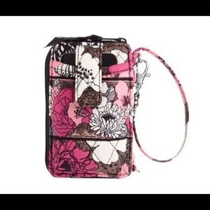 Vera Bradley "mocha rouge" smart phone wristlet 📱