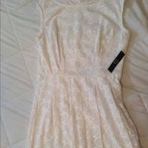 White NWT New York and Company dress