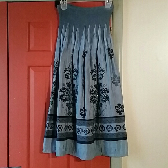 Lapis dress / skirt one size