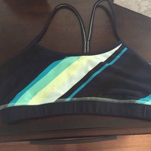 Multi color lululemon sports bra