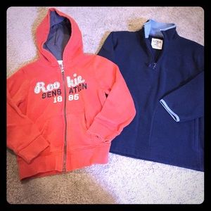 Set of 2 boys sweatshirts