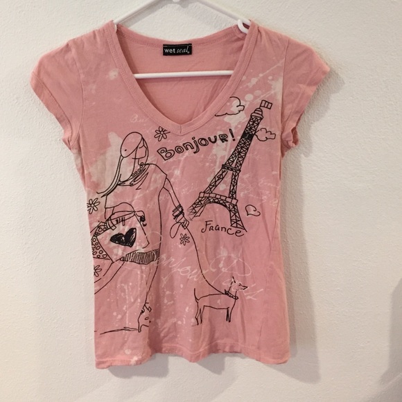 Wet seal Paris shirt