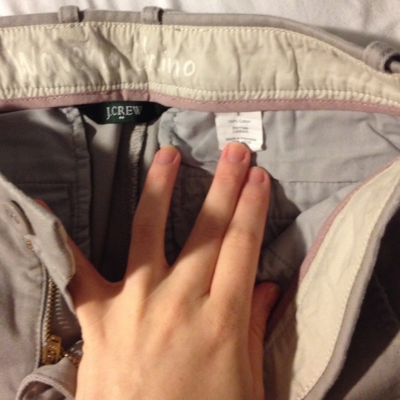 EUC JCrew light grey Waverly Chinos sz 2 - Picture 3 of 3