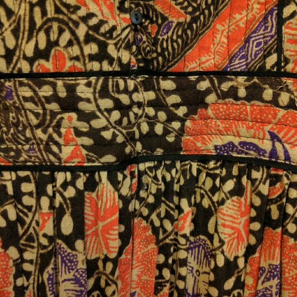 *Zara* Patterned Long Sleeved Dress - Picture 3 of 4