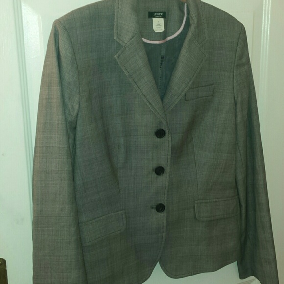 SOLD J.Crew Lined Wool Blazer Size 12