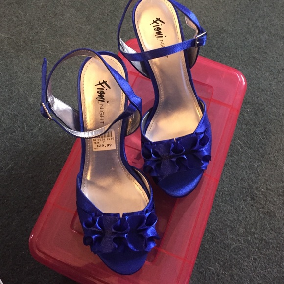 Blue heels