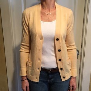 100% Cashmere J.Crew Boyfriend Cardigan