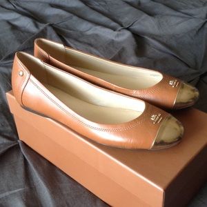 Coach Chelsea flats size 9
