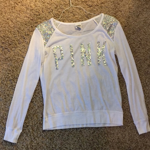PINK Sequin Long Sleeve