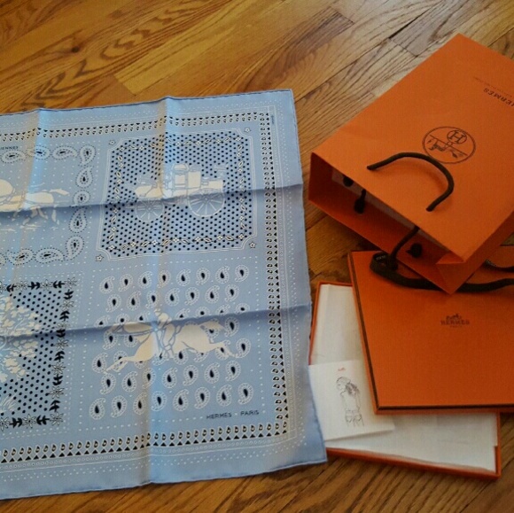 Brand new original hermes silk scarf