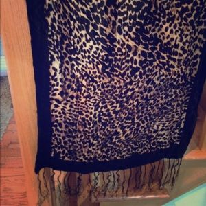 Cheetah scarf