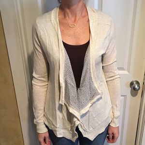 Free People Clasp Front Sweater