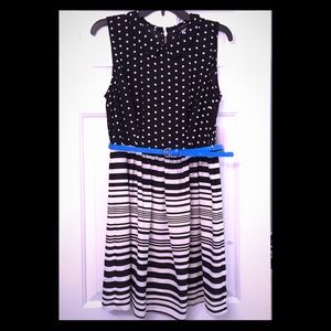 NWT-B.Darlin Dress w Belt. Sz 11-12 Jr's. 36"Long