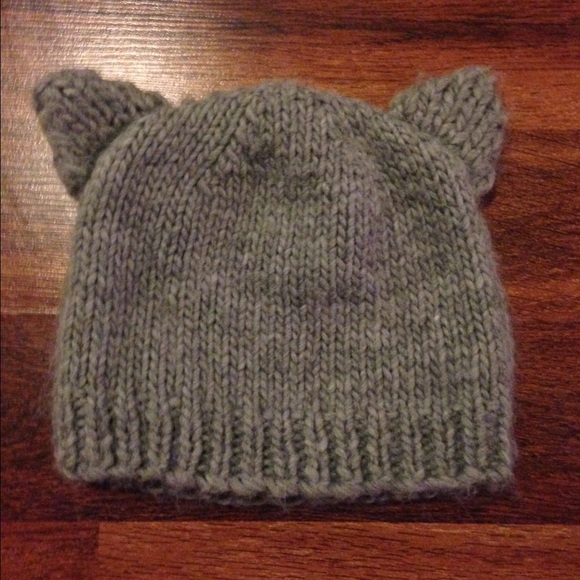 Knitted Cat Ear Hat