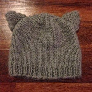 Knitted Cat Ear Hat