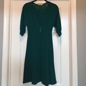 Green Sweater Dress