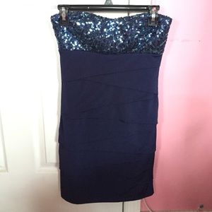 Blue dress (homecoming)